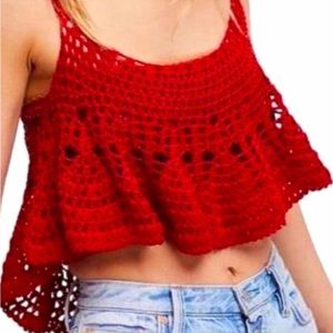 Free People Crocheted Tank